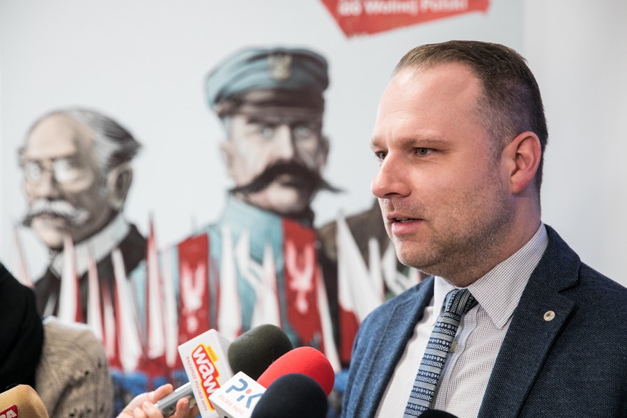 Konferencja prasowa na temat obchodów 100-lecia powrotu Pomorza i Kujaw zachodnich do macierzy, fot. Andrzej Goiński