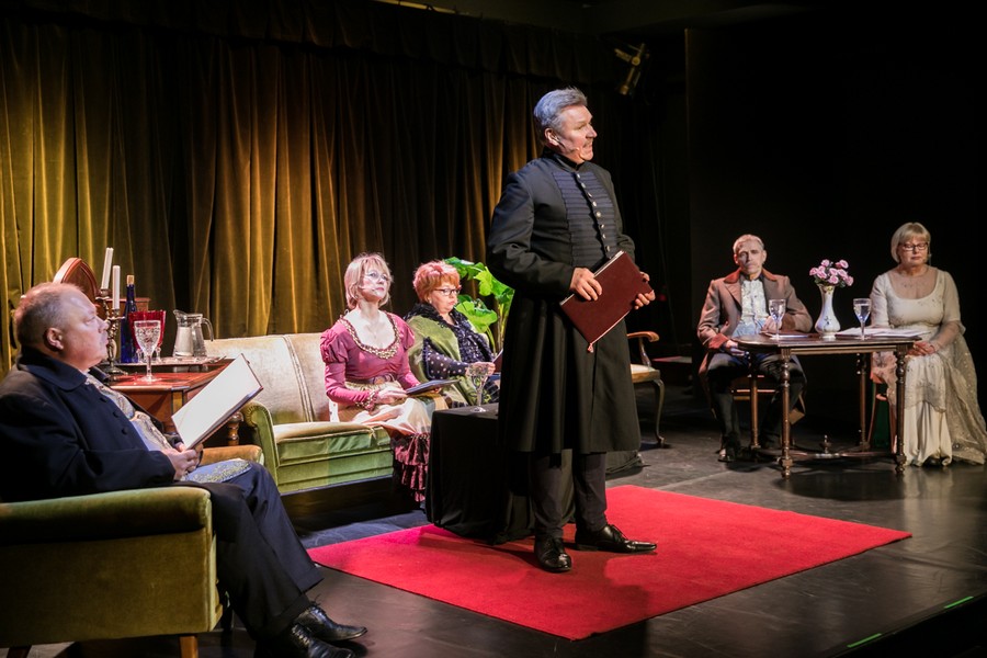 Czytanie „Pana Tadeusza” w Kujawsko-Pomorskim impresaryjnym Teatrze Muzycznym, w wykonaniu aktorów Teatru Polskiego w Wilnie, fot. Andrzej Goiński/UMWKP