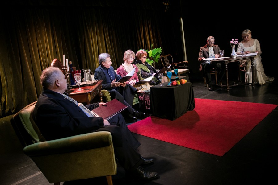 Czytanie „Pana Tadeusza” w Kujawsko-Pomorskim impresaryjnym Teatrze Muzycznym, w wykonaniu aktorów Teatru Polskiego w Wilnie, fot. Andrzej Goiński/UMWKP