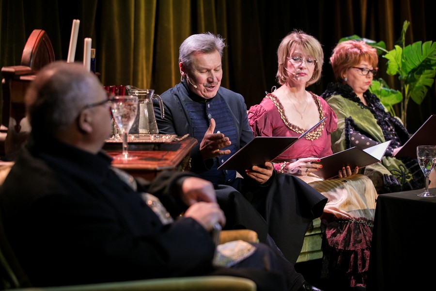 Czytanie „Pana Tadeusza” w Kujawsko-Pomorskim impresaryjnym Teatrze Muzycznym, w wykonaniu aktorów Teatru Polskiego w Wilnie, fot. Andrzej Goiński/UMWKP