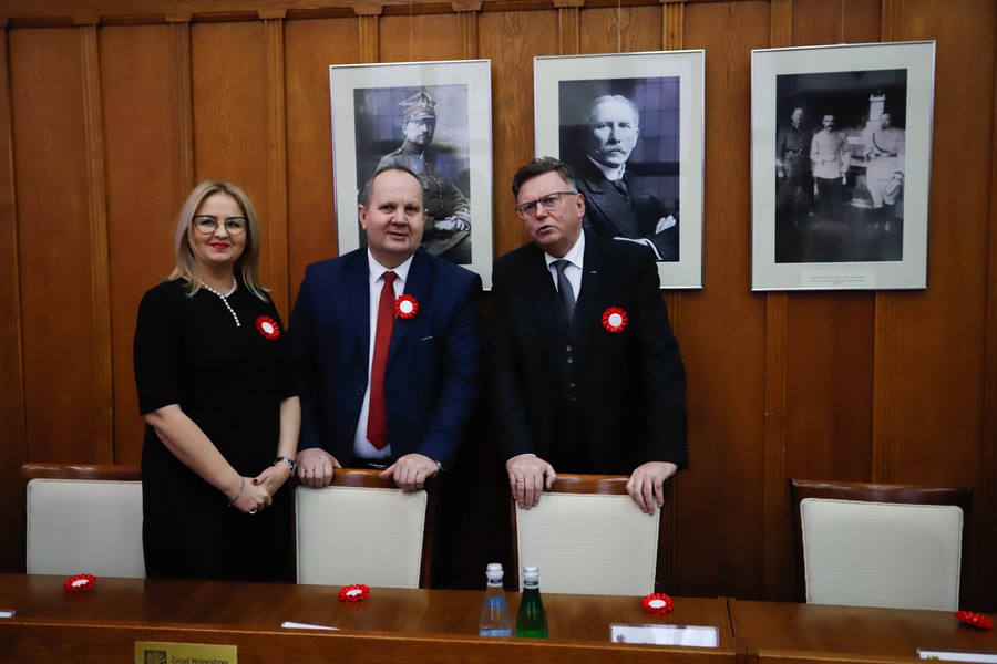 Uroczysta wspólna sesja sejmików województw kujawsko-pomorskiego i pomorskiego, fot Mikołaj Kuras dla UMWKP