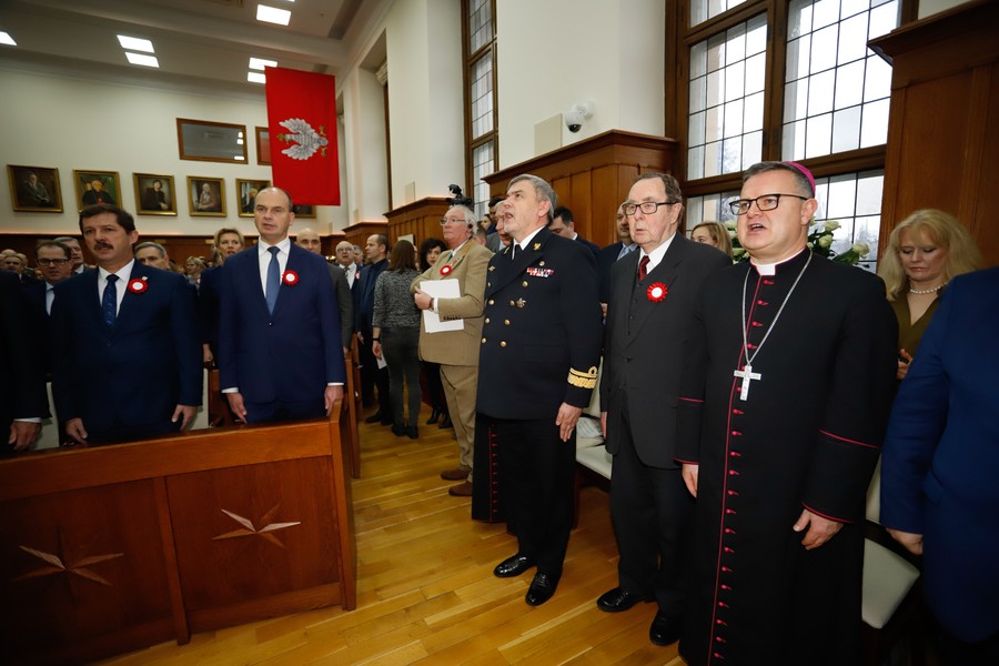 Uroczysta wspólna sesja sejmików województw kujawsko-pomorskiego i pomorskiego, fot Mikołaj Kuras dla UMWKP
