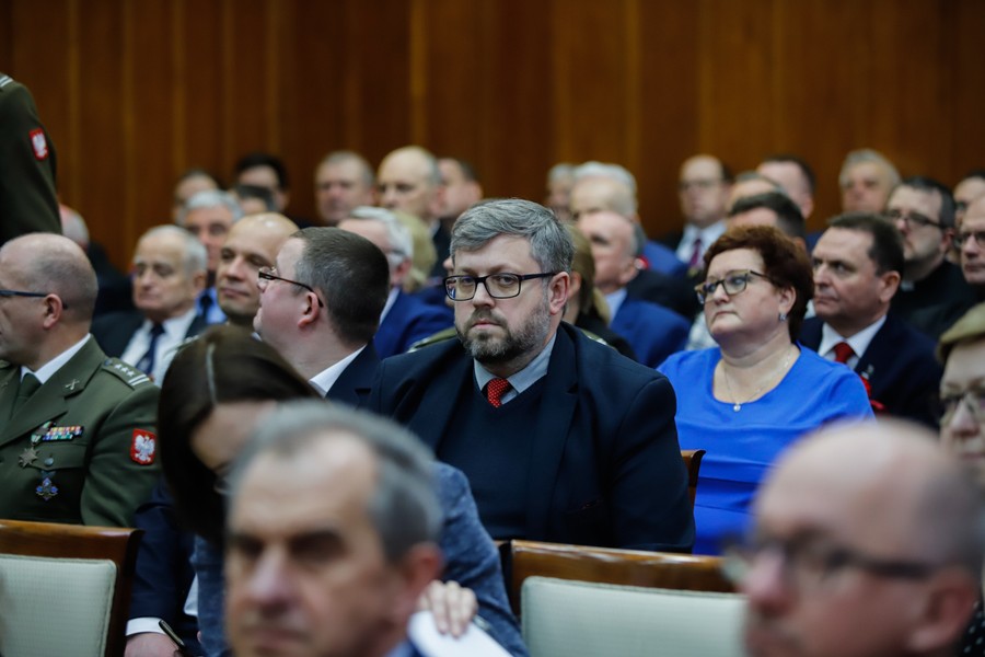 Uroczysta wspólna sesja sejmików województw kujawsko-pomorskiego i pomorskiego, fot Mikołaj Kuras dla UMWKP