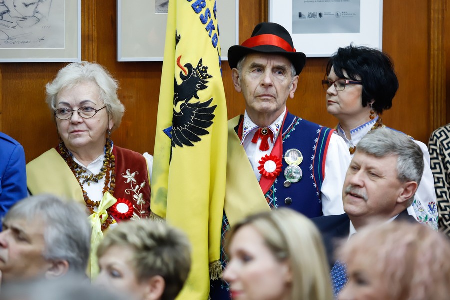 Uroczysta wspólna sesja sejmików województw kujawsko-pomorskiego i pomorskiego, fot Mikołaj Kuras dla UMWKP