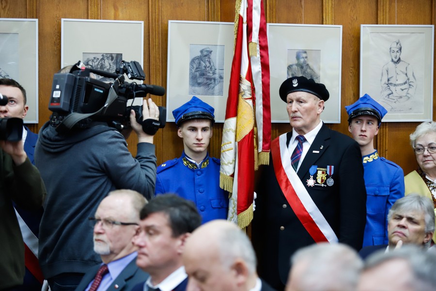 Uroczysta wspólna sesja sejmików województw kujawsko-pomorskiego i pomorskiego, fot Mikołaj Kuras dla UMWKP