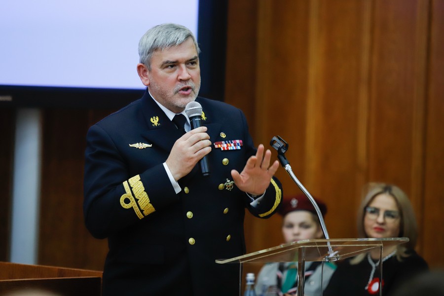 Uroczysta wspólna sesja sejmików województw kujawsko-pomorskiego i pomorskiego, fot Mikołaj Kuras dla UMWKP