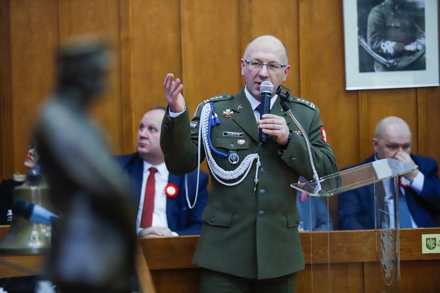 Uroczysta wspólna sesja sejmików województw kujawsko-pomorskiego i pomorskiego, fot Mikołaj Kuras dla UMWKP