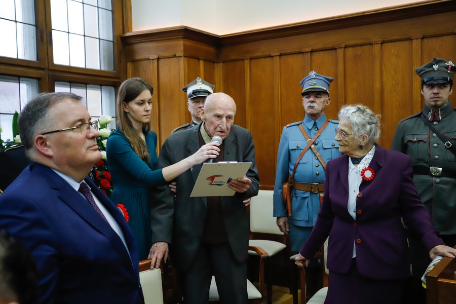 Uroczysta wspólna sesja sejmików województw kujawsko-pomorskiego i pomorskiego, fot Mikołaj Kuras dla UMWKP