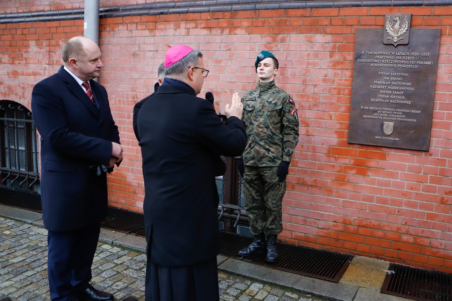 100. rocznica powrotu Pomorza do macierzy, wojewódzkie uroczystości w Toruniu, fot. Mikołaj Kuras dla UMWKP