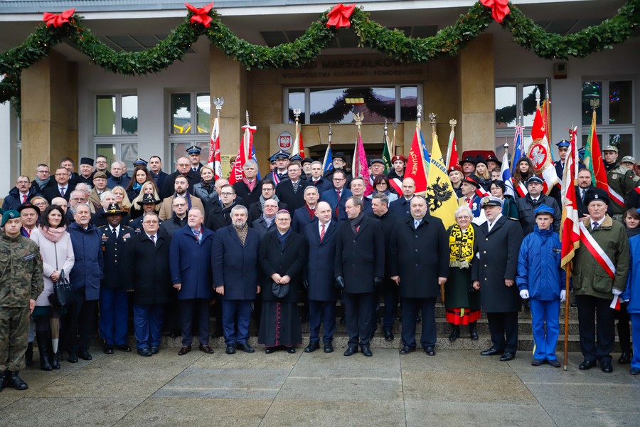 100. rocznica powrotu Pomorza do macierzy, wojewódzkie uroczystości w Toruniu, fot. Mikołaj Kuras dla UMWKP