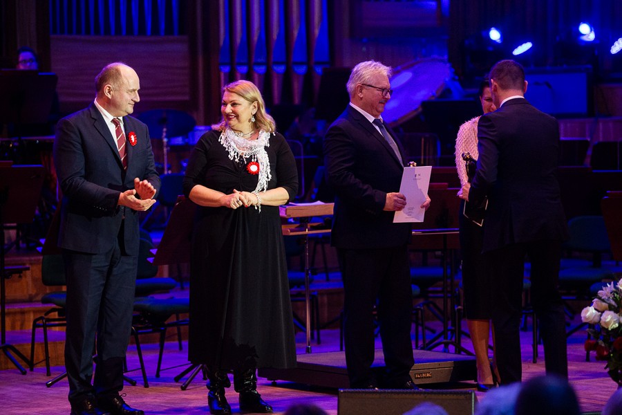 Koncert w 100-lecie powrotu Pomorza i Kujaw do wolnej Polski w bydgoskiej Filharmonii Pomorskiej, fot. Filip Kowalkowski dla UMWKP