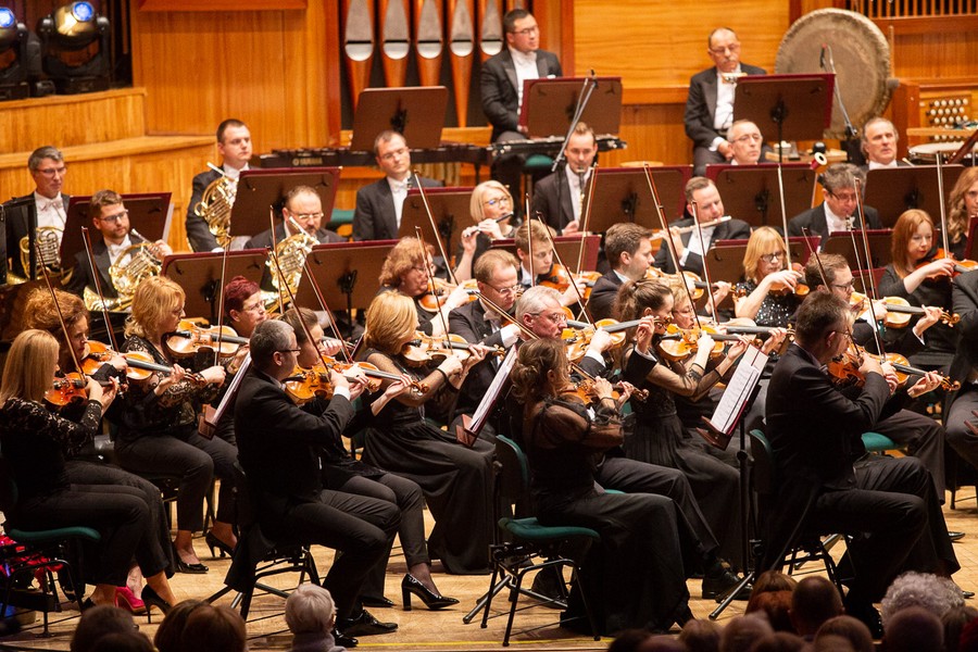 Koncert w 100-lecie powrotu Pomorza i Kujaw do wolnej Polski w bydgoskiej Filharmonii Pomorskiej, fot. Filip Kowalkowski dla UMWKP