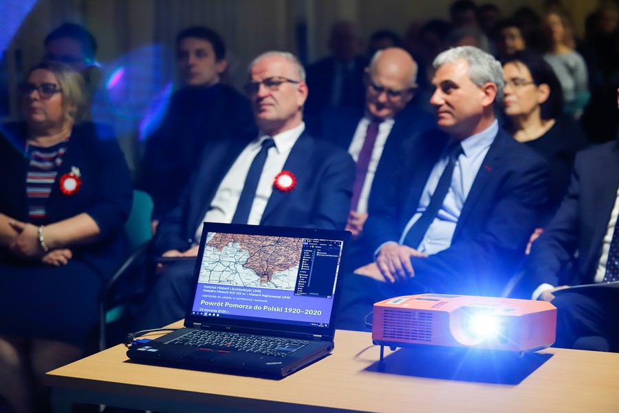 Konferencja naukowa „Powrót Pomorza do Polski 1920-2020” w Toruniu, fot. Mikołaj Kuras dla UMWKP