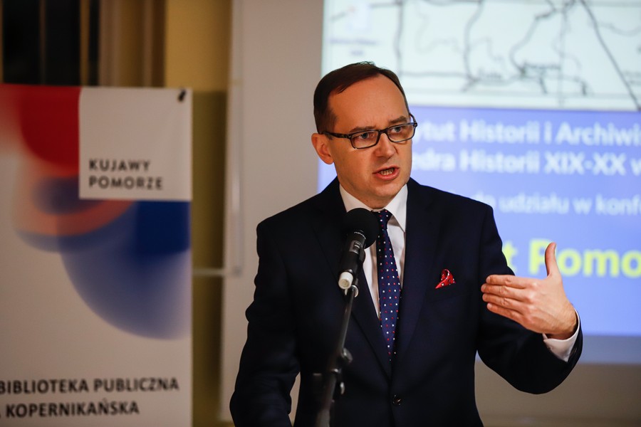 Konferencja naukowa „Powrót Pomorza do Polski 1920-2020” w Toruniu, fot. Mikołaj Kuras dla UMWKP