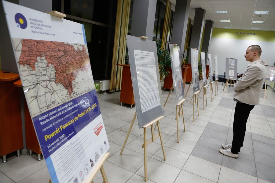 Konferencja naukowa „Powrót Pomorza do Polski 1920-2020” w Toruniu, fot. Mikołaj Kuras dla UMWKP