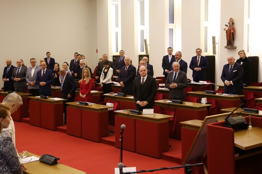 Spotkanie opłatkowe miast papieskich, fot. materiały Konferencji Episkopatu Polski