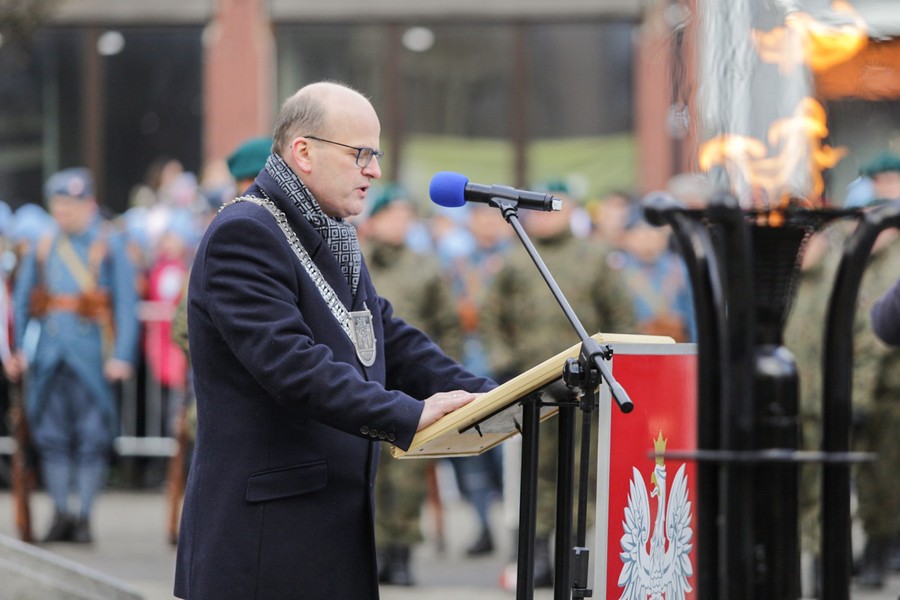 Uroczystości setnej rocznicy powrotu Grudziądza do wolnej Polski, fot. Szymon Zdziebło/tarantoga.pl