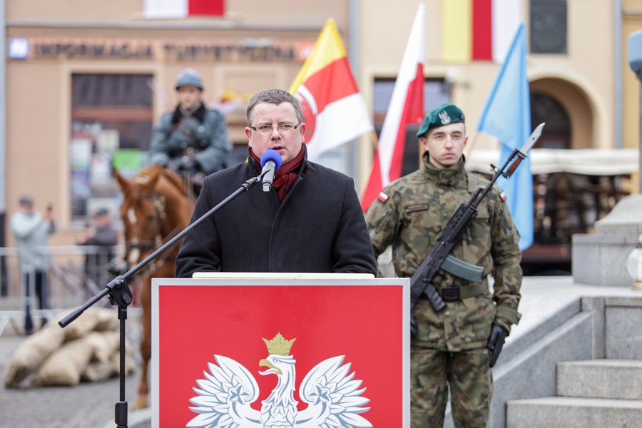 Uroczystości setnej rocznicy powrotu Grudziądza do wolnej Polski, fot. Szymon Zdziebło/tarantoga.pl