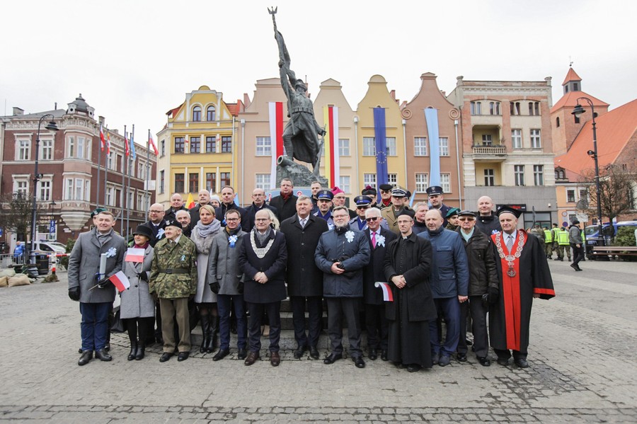 Uroczystości setnej rocznicy powrotu Grudziądza do wolnej Polski, fot. Szymon Zdziebło/tarantoga.pl