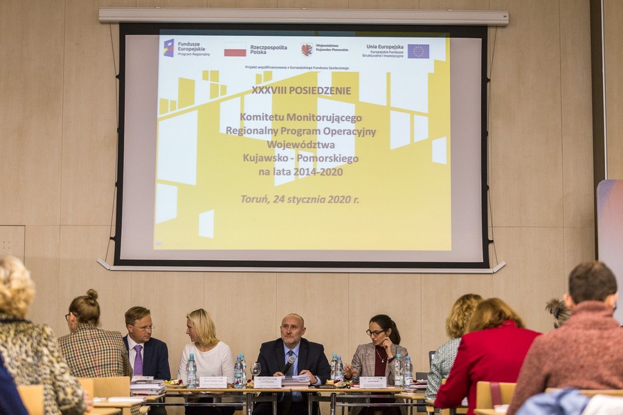 Posiedzenie Komitetu Monitorującego RPOWKP, 24 stycznia 2020, fot. Szymon Zdziebło www.tarantoga.pl