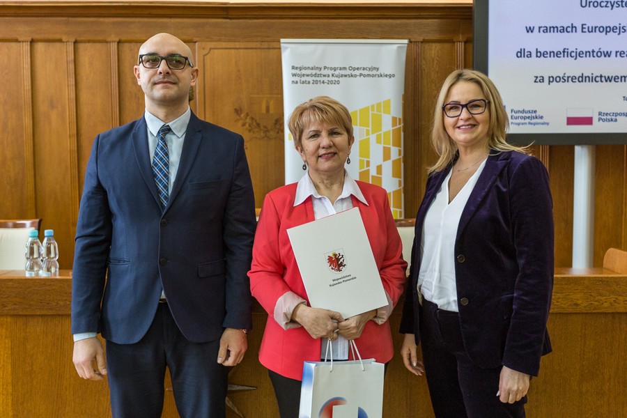 Uroczyste wręczenie umów o dofinansowanie projektów wybranych przez Lokalną Grupę Działania Pałuki – Wspólna Sprawa i Lokalną Grupę Działania Inowrocław, fot. Szymon Zdziebło www.tarantoga.pl