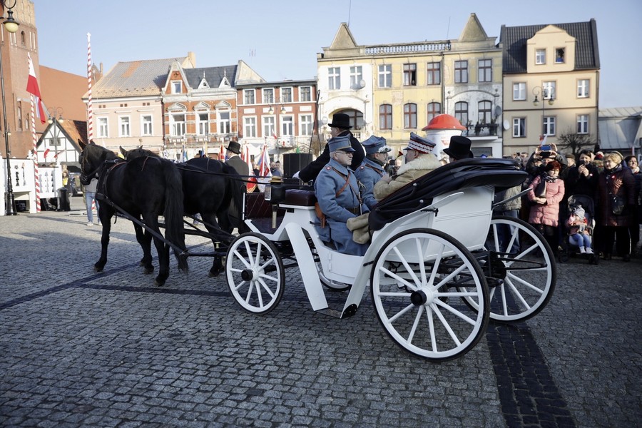Obchody stulecia powrotu Pomorza i Kujaw Zachodnich do macierzy, 17 stycznia 2020, Golub-Dobrzyń, fot. Andrzej Goiński