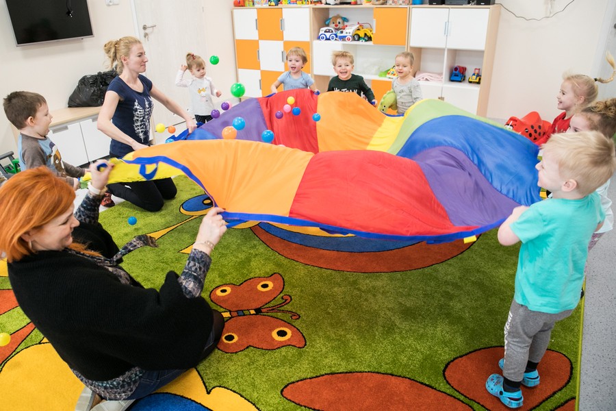 Nowy żłobek w Barcinie (powiat żniński), fot. Andrzej Goiński