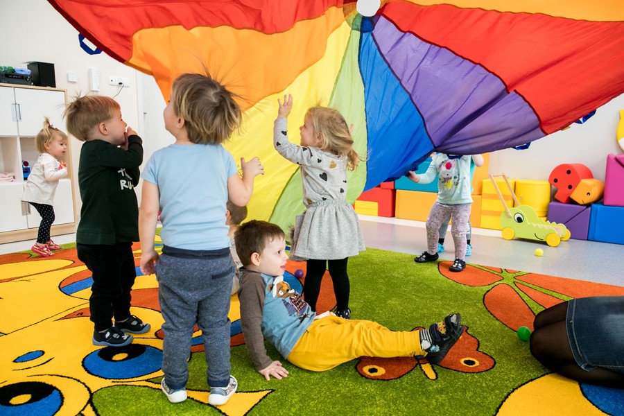 Nowy żłobek w Barcinie (powiat żniński), fot. Andrzej Goiński