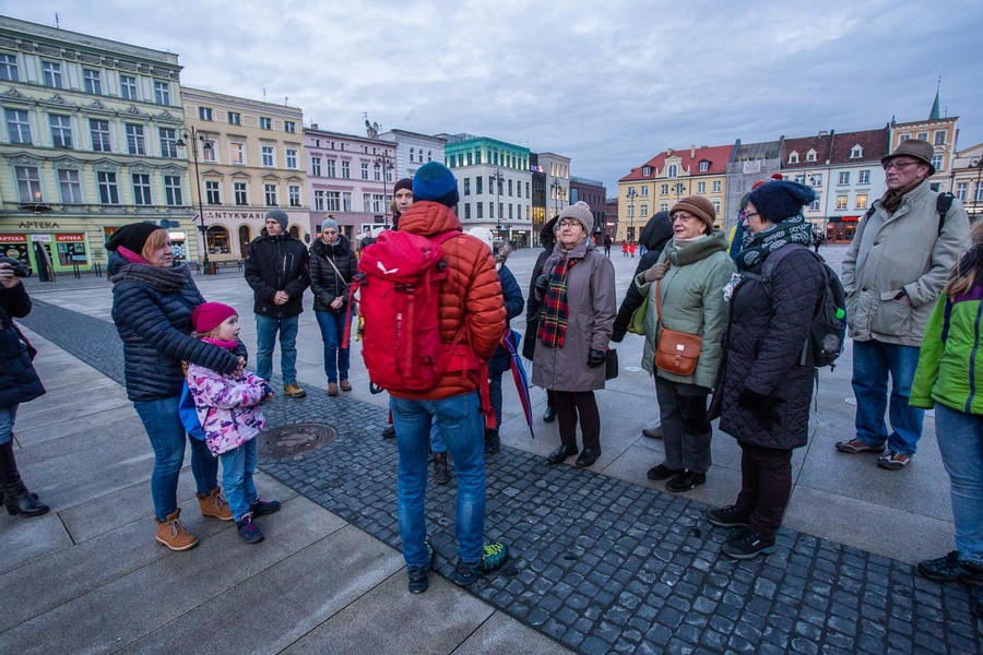 Zwiedzanie Bydgoszczy wieczorową porą, fot. Filip Kowalkowski