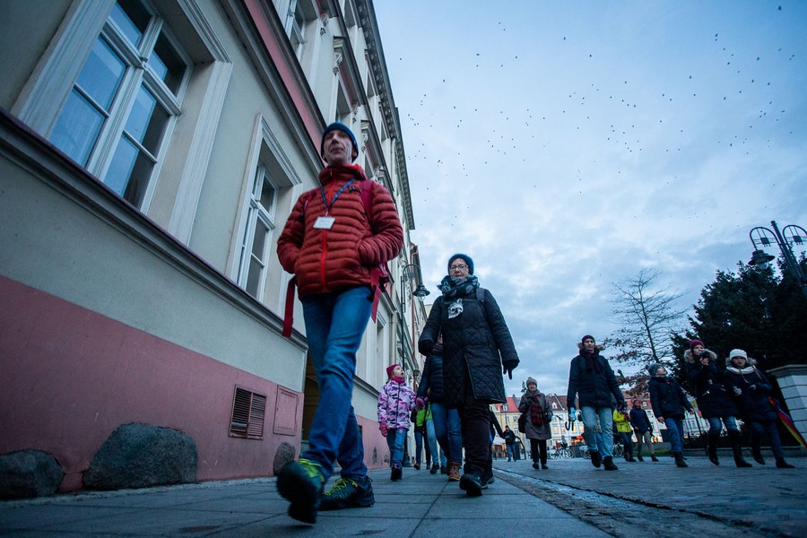 Zwiedzanie Bydgoszczy wieczorową porą, fot. Filip Kowalkowski