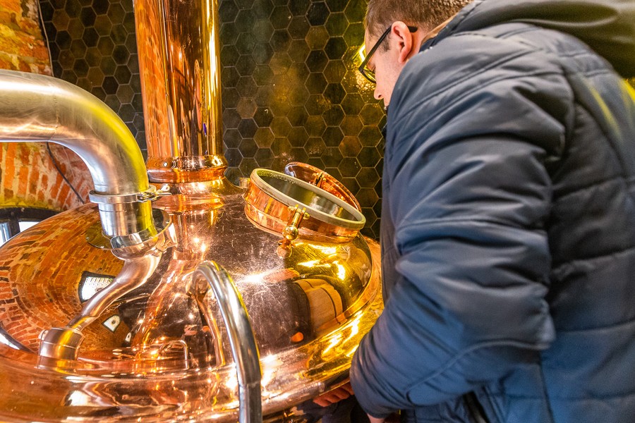 Zwiedzania browaru Jan Olbracht w Toruniu, fot,. Szymon Zdziebło/tarantoga.pl