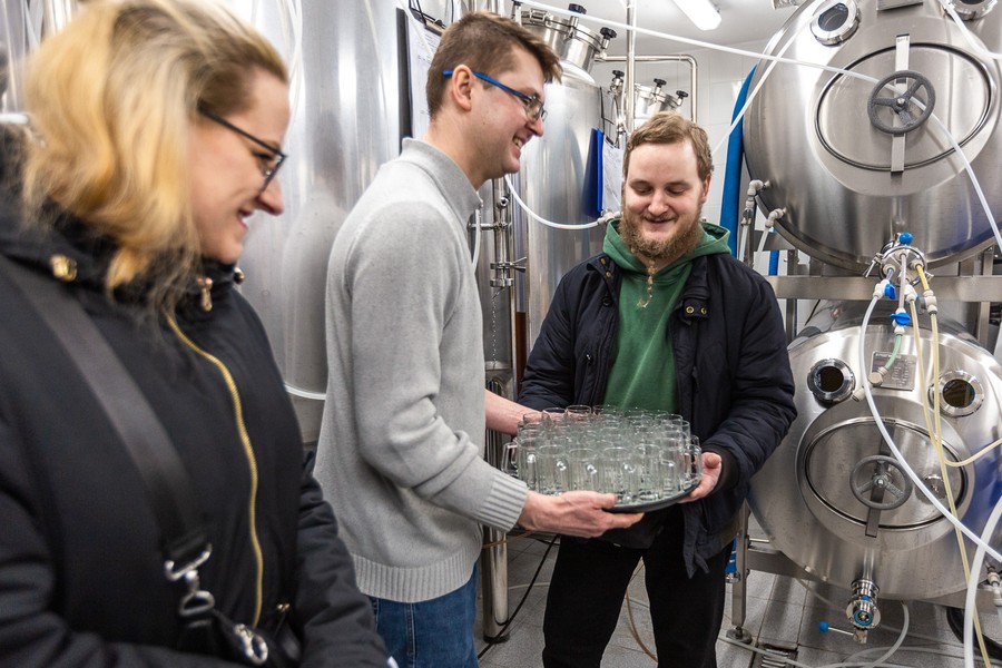 Zwiedzania browaru Jan Olbracht w Toruniu, fot,. Szymon Zdziebło/tarantoga.pl