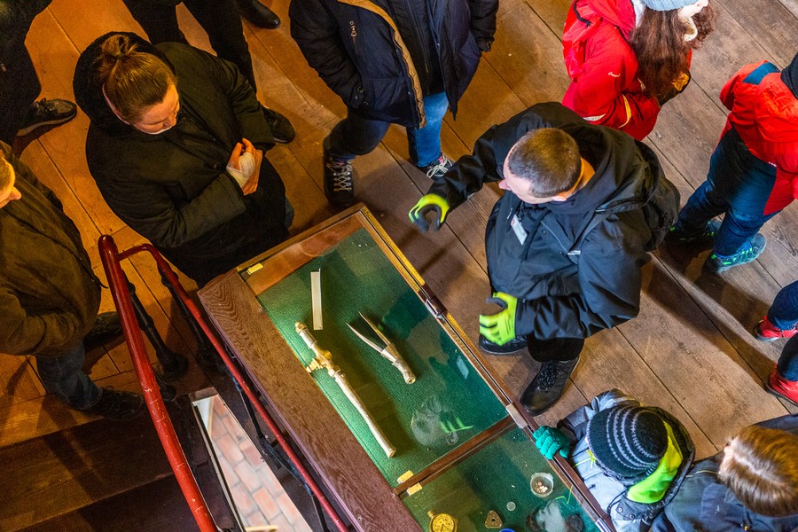 Zwiedzanie stacji pomp Stare Bielany, fot. Szymon Zdziebło/tarantoga.pl