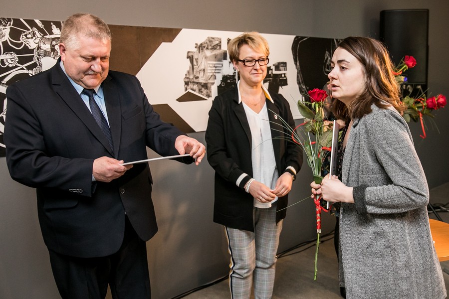 Wręczenie stypendiów artystycznych marszałka województwa, fot. Andrzej Goiński