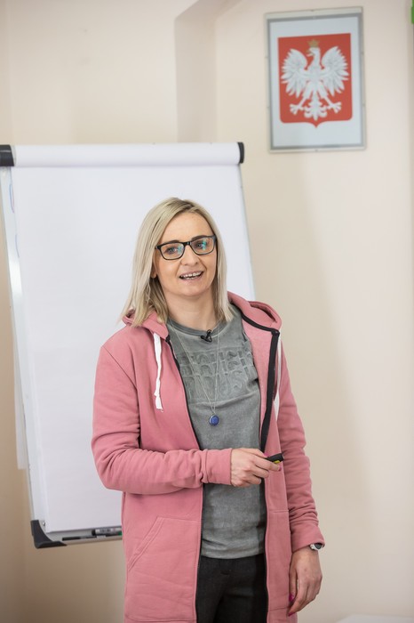 Zajęcia z języka angielskiego w ramach Kujawsko-Pomorskiej Szkoły Internetowej Urzędu Marszałkowskiego Województwa Kujawsko-Pomorskiego, fot. Mikołaj Kuras dla UMWKP