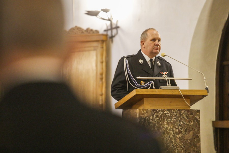 Msza święta w intencji strażaków, fot. Szymon Zdziebło/www.tarantoga.pl