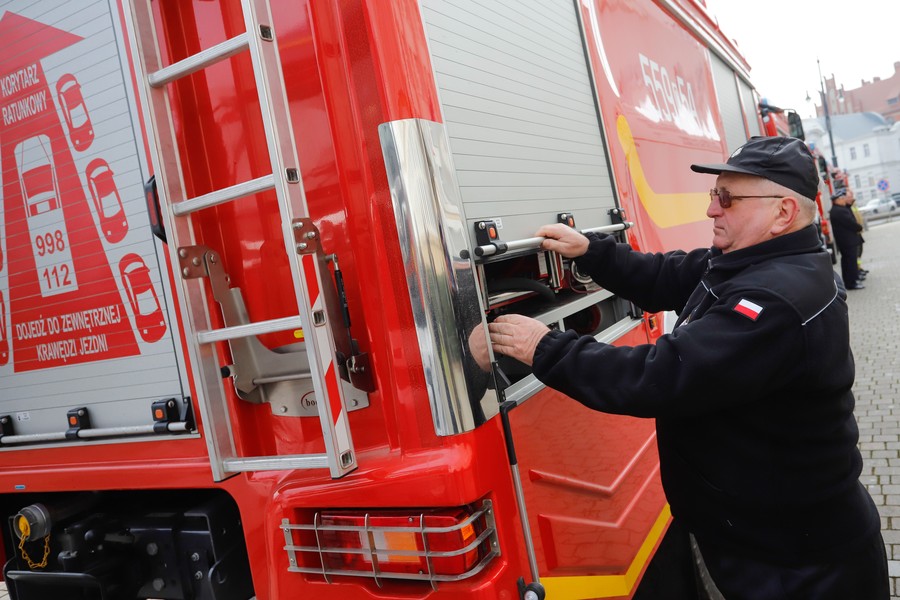 W lutym nowe wozy ratowniczo-gaśnicze otrzymało siedem jednostek OSP z regionu, fot. Mikołaj Kuras dla UMWKP