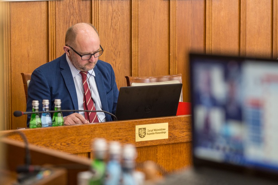 E-seja sejmiku województwa kujawsko-pomorskiego, fot. Szymon Zdziebło/tarantoga.pl dla UMWKP