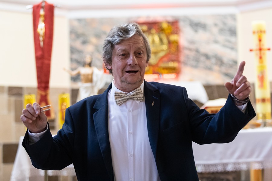 Chór wystąpił w Kościele Matki Boskiej Częstochowskiej w Chełmnie, fot. Mikołaj Kuras dla UMWKP