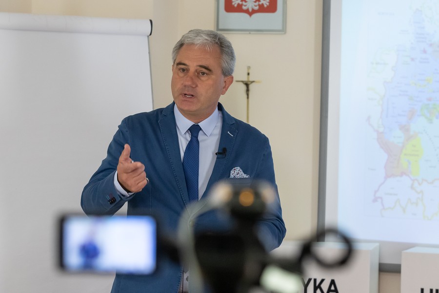 Wykład „Setna rocznica powrotu Pomorza i Kujaw do wolnej Polski” wygłosił historyk Jarosław Kłaczkow z Uniwersytetu Mikołaja Kopernika, fot. Mikołaj Kuras