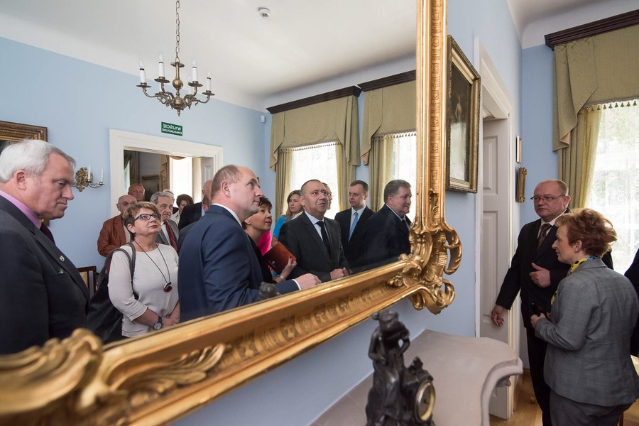 Otwarcie dworu w Kłóbce, fot. archiwum MZKiD