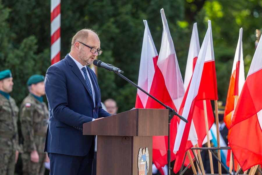 Obchody 76. rocznicy wybuchu Powstania Warszawskiego w Toruniu, fot. Szymon Zdziebło/tarantoga.pl dla UMWKP