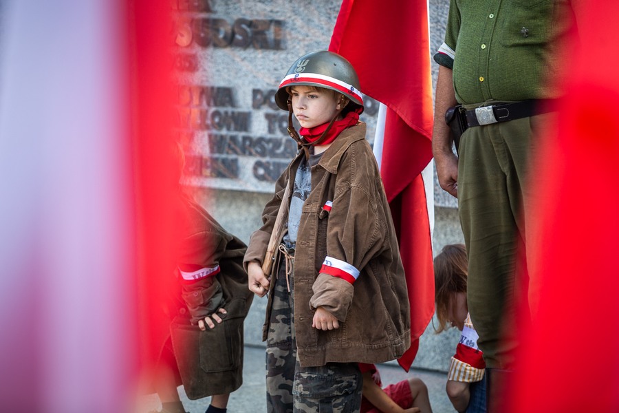 Obchody 76. rocznicy wybuchu Powstania Warszawskiego w Toruniu, fot. Szymon Zdziebło/tarantoga.pl dla UMWKP