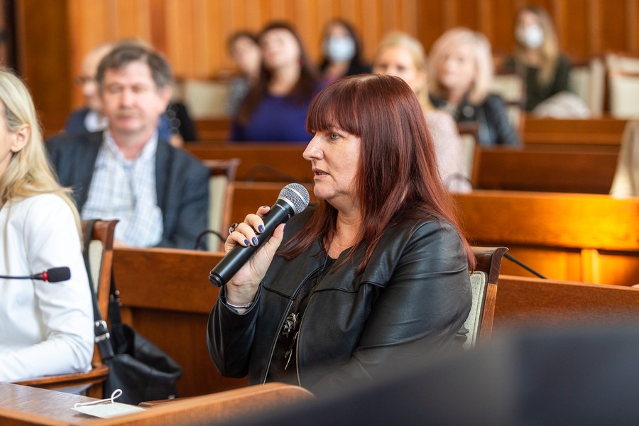 Spotkanie z kadrą Kujawsko-Pomorskiej Szkoły Internetowej, fot. Szymon Zdziebło/tarantoga.pl dla UMWKP