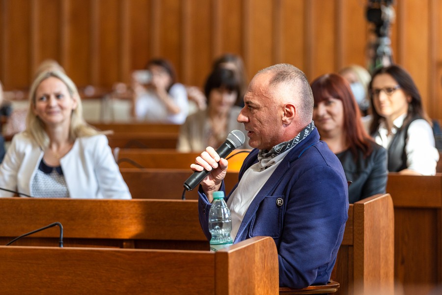 Spotkanie z kadrą Kujawsko-Pomorskiej Szkoły Internetowej, fot. Szymon Zdziebło/tarantoga.pl dla UMWKP