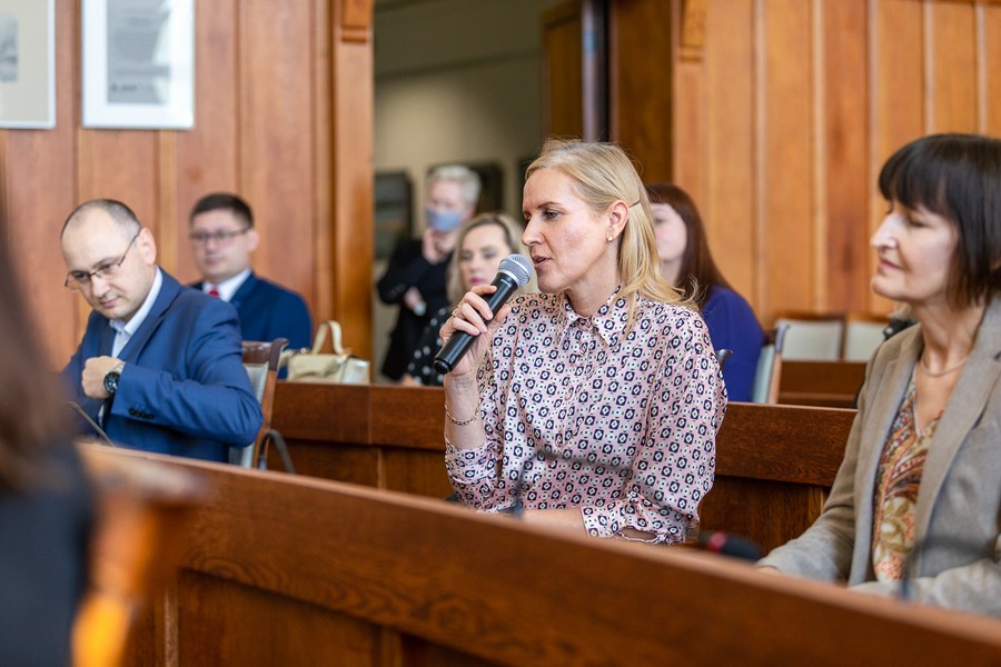 Spotkanie z kadrą Kujawsko-Pomorskiej Szkoły Internetowej, fot. Szymon Zdziebło/tarantoga.pl dla UMWKP