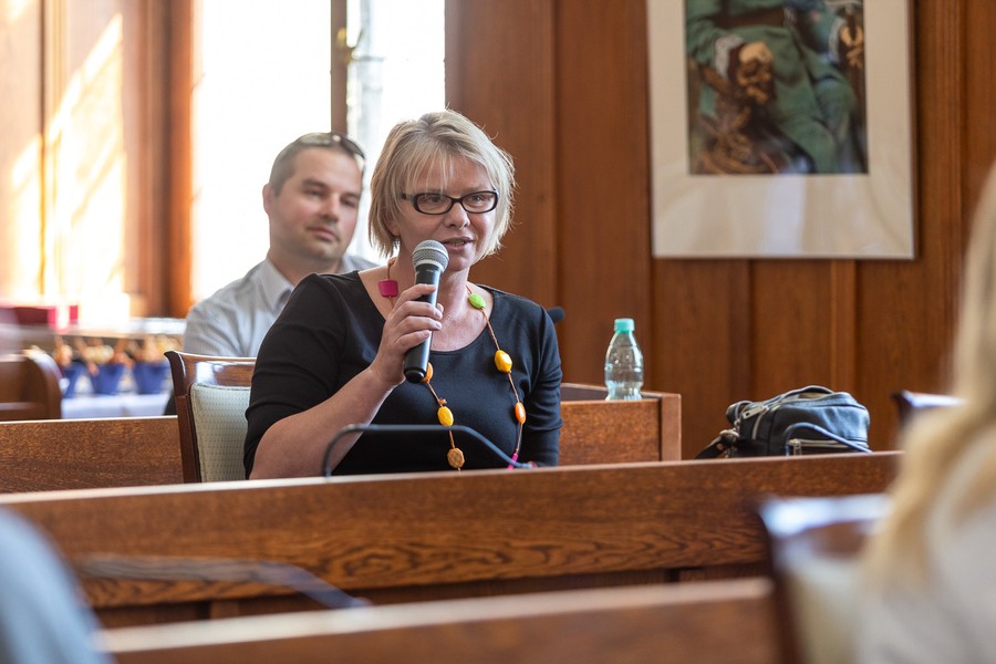 Spotkanie z kadrą Kujawsko-Pomorskiej Szkoły Internetowej, fot. Szymon Zdziebło/tarantoga.pl dla UMWKP