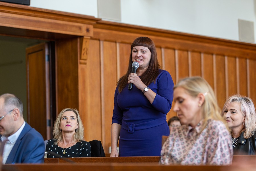 Spotkanie z kadrą Kujawsko-Pomorskiej Szkoły Internetowej, fot. Szymon Zdziebło/tarantoga.pl dla UMWKP