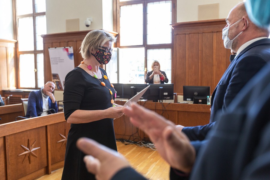 Spotkanie z kadrą Kujawsko-Pomorskiej Szkoły Internetowej, fot. Szymon Zdziebło/tarantoga.pl dla UMWKP