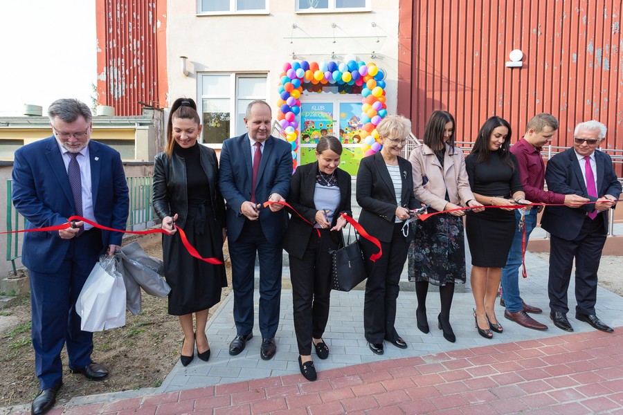 Otwarcie klubu dziecięcego w Radzyniu Chełmińskim, fot. Mikołaj Kuras dla UMWKP